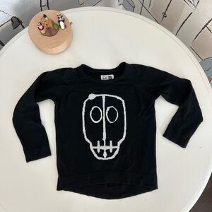 nununu knit skull shirt